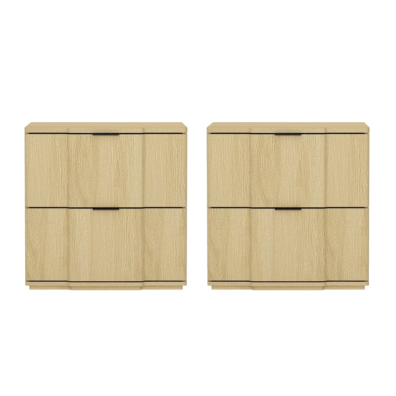 Manhattan Comfort Clive 22" Nightstand (2-Drawer)