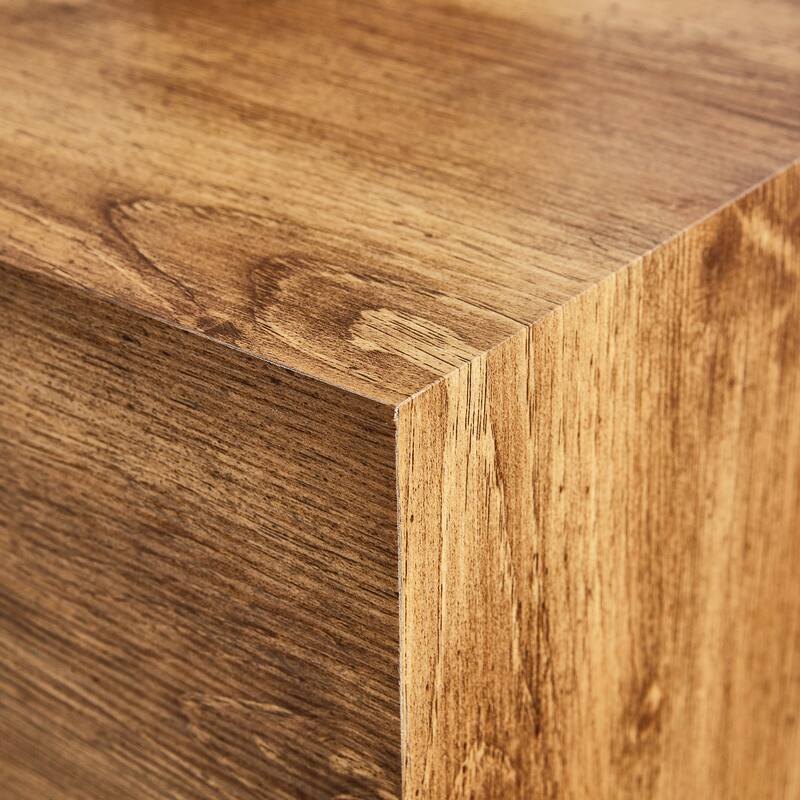 Modern MDF Coffee Table With Wood texture pattern -39.37x23.62x11.81 inches - stylish And durable Design