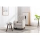 preview thumbnail 24 of 51, High Back Rocking Chair Nursery Chair Comfortable Rocker Fabric Padded Seat