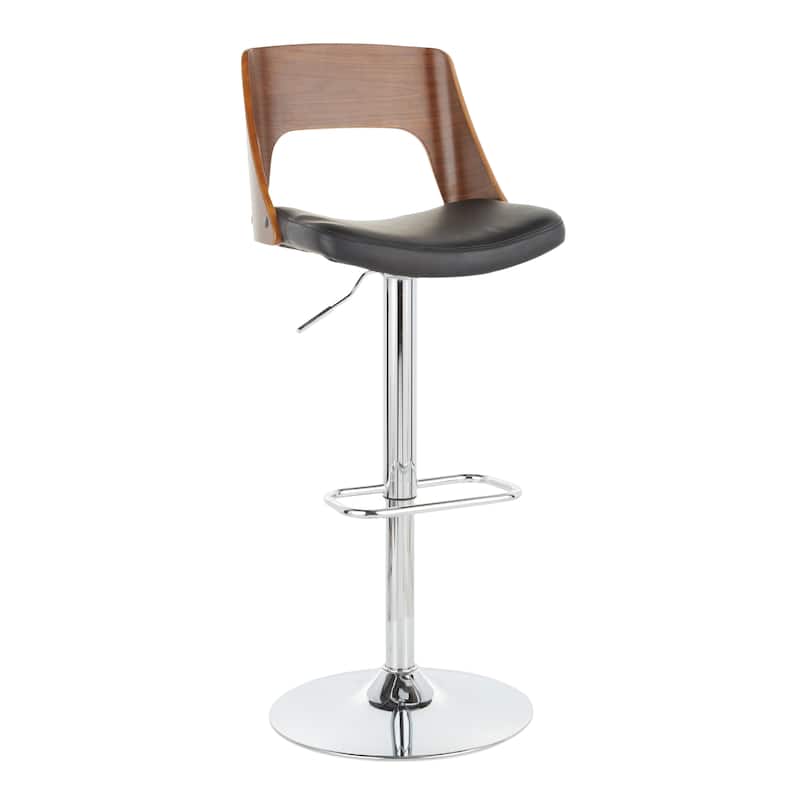 Carson Carrington Paula Mid-century Modern Swivel Adjustable Bar Stool