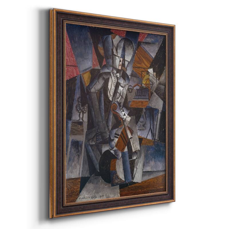 The Musician Premium Framed Canvas- Ready to Hang