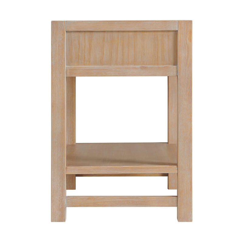 Arden 2-Drawer Wood Nightstand