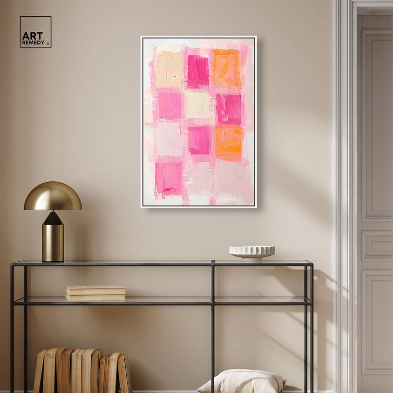 Color Squares I Canvas by Art Remedy