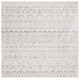 preview thumbnail 59 of 76, SAFAVIEH Adirondack Mina Moroccan Boho Rug 6' Square - Ivory/Silver - Square