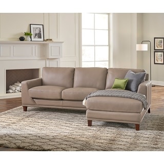 Hydeline Soma Top Grain Leather Sectional Sofa
