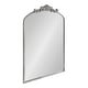 preview thumbnail 42 of 80, Kate and Laurel Arendahl Traditional Baroque Arch Wall Mirror 24x36 - Silver