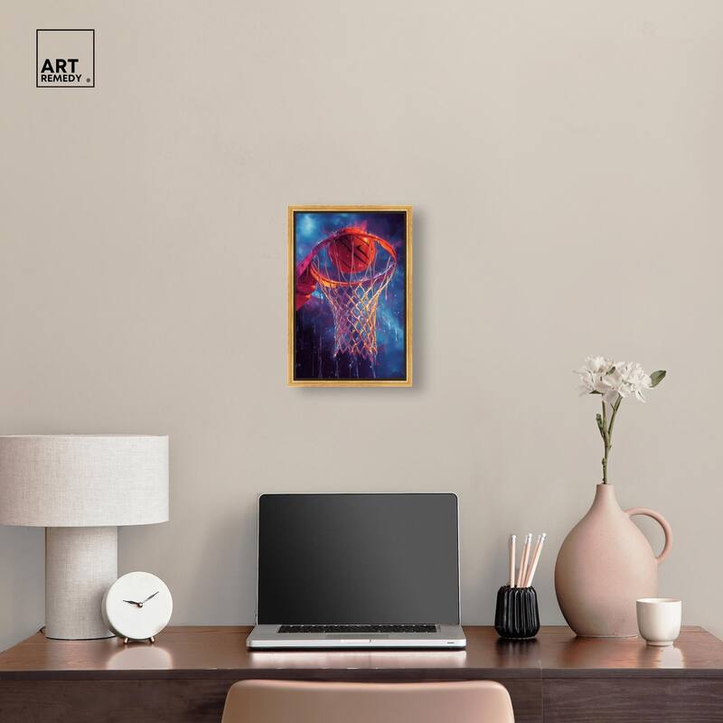 Through the Hoop Canvas by Art Remedy