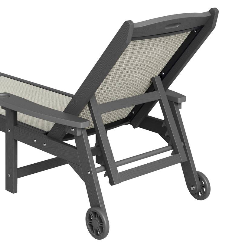 Hdps Outdoor Chaise Lounge Chair For Pool,Pool Lounge Chairs Set Of 2 - 28"W X 79"D X 38.8"H