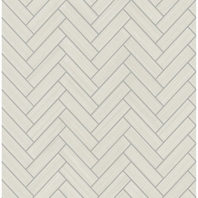 Stacy Garcia Home Herringbone Inlay Peel and Stick Wallpaper