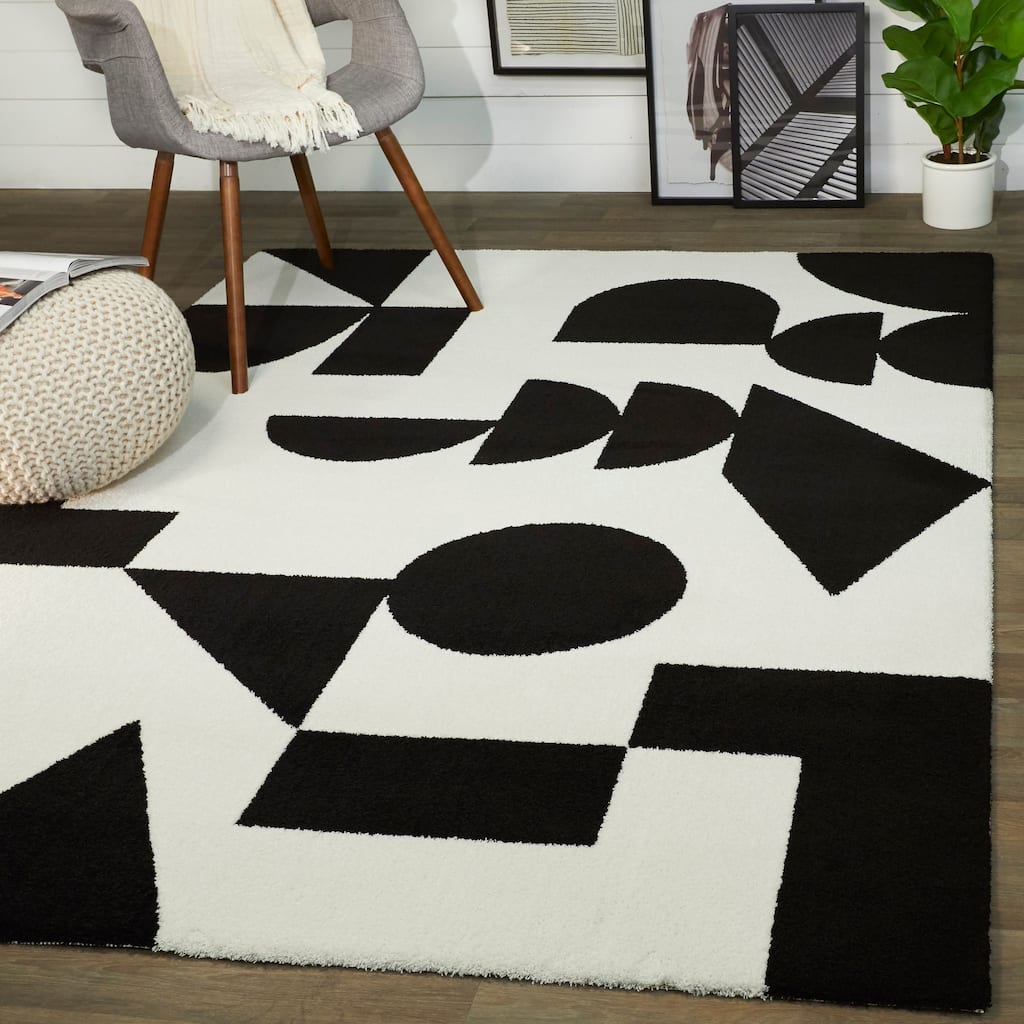 Steiner Abstract Geometric Area Rug