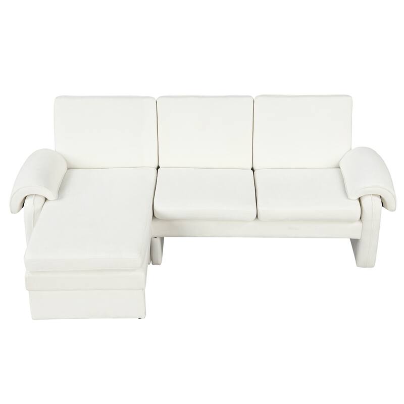 Convertible Recliner Futon Sofa with Adjustable Backrest