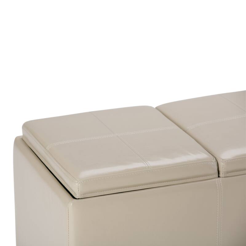 Modern Storage Ottoman for Living Room