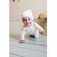 preview thumbnail 7 of 9, Ely's & Co. Organic Cotton Cluster Flower & Leaf Footie Collection