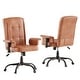 preview thumbnail 21 of 21, Adjustable Desk Chair Executive Office Chair Computer Chair Ergonomic Mid Back with 360°Swivel, Home Office Desk Chair
