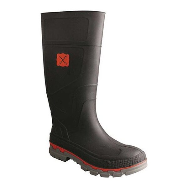 black mud boots
