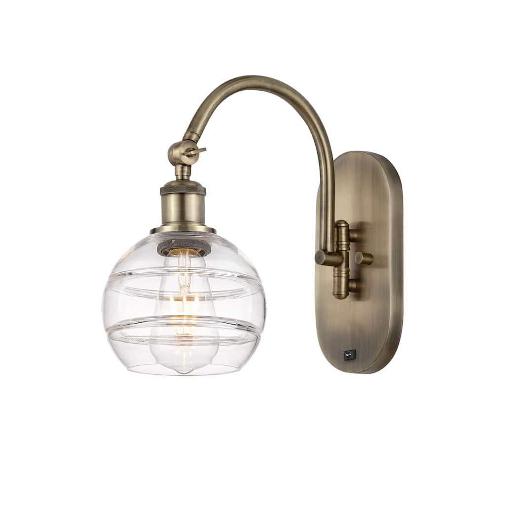 Innovations Lighting Ballston - Rochester - 1 Light 6" Sconce - Arm Swivels Side to Side