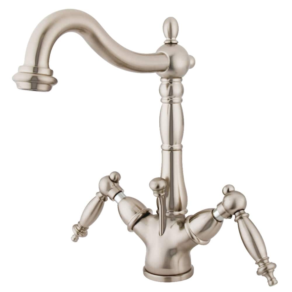 Kingston Brass Heritage 1.2 GPM Single Hole Deck Mounted Bathroom
