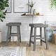preview thumbnail 12 of 12, Howler Transitional 24-inch Saddle Stool (Set of 2) by Furniture of America