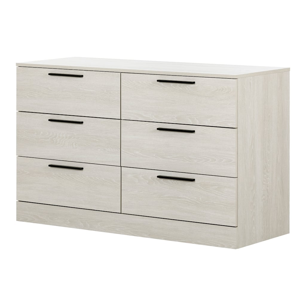 6-Drawer Dresser Storage Unit - Modern Bedroom Chest of Drawers - Home Organization Solution