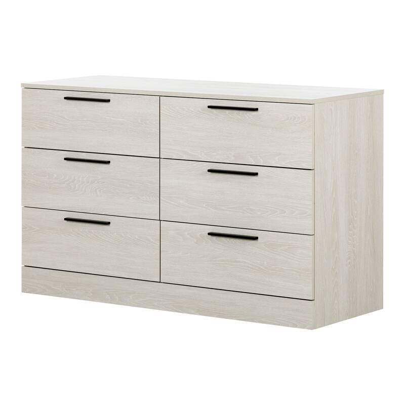 6-Drawer Dresser Storage Unit - Modern Bedroom Chest of Drawers - Home Organization Solution