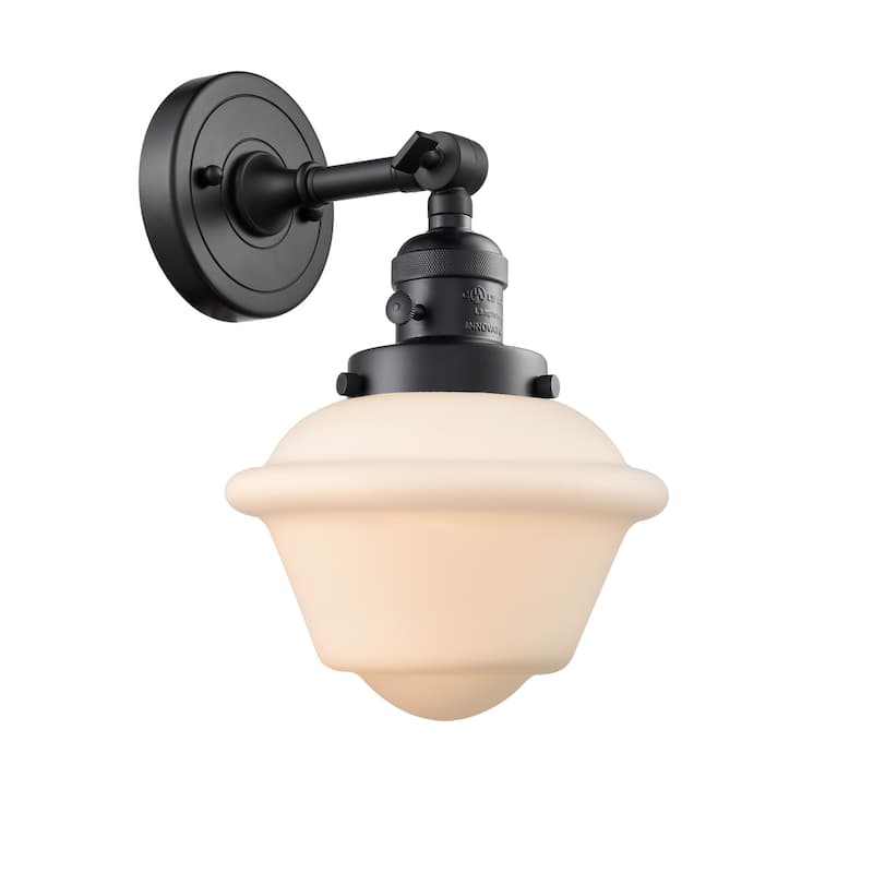 Innovations Lighting Small Oxford Single Light 12" Tall Bathroom
