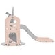preview thumbnail 51 of 65, 5 in 1 Toddler Slide and Swing Set - Indoor & Outdoor Kids Playground Climber with Telescope - 71.6'' L x 56.3'' W x 45.2'' H