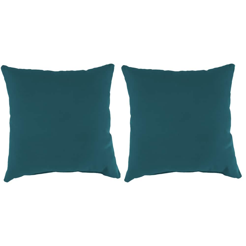 Sunbrella 18" x 18" Outdoor Throw Pillow - Set of 2 - 18'' L x 18'' W x 4'' H