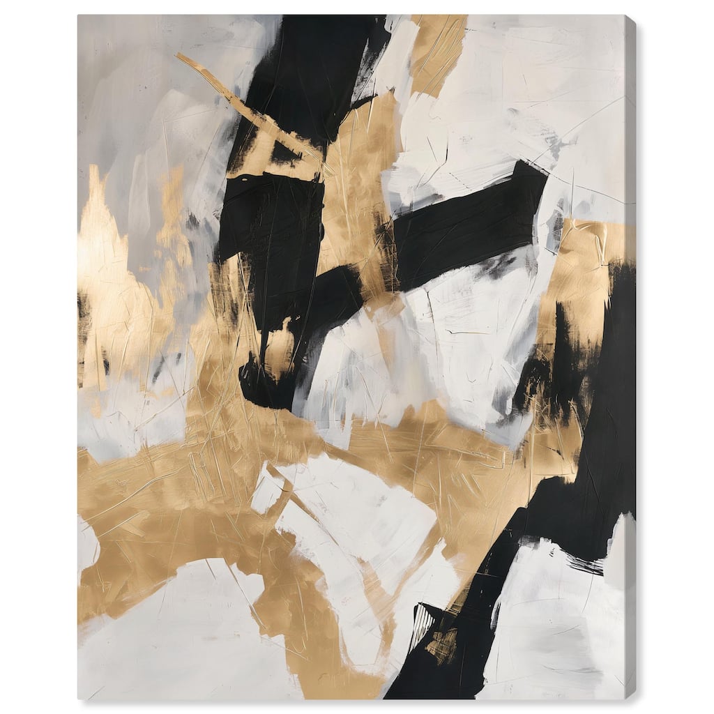 Cracked Gilt I Canvas by Art Remedy, Gallery Wrapped