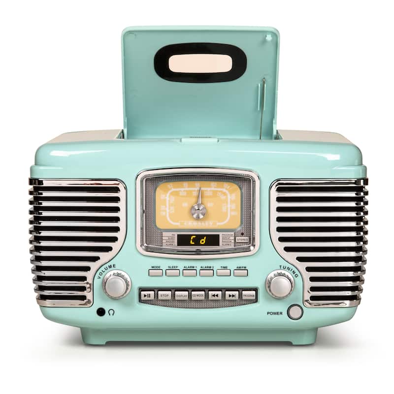 Crosley Corsair Radio Cd Player - Aqua Blue