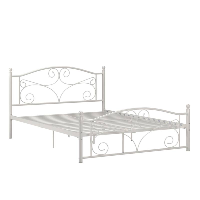 Adrian Metal Platform Bed by iNSPIRE Q Classic