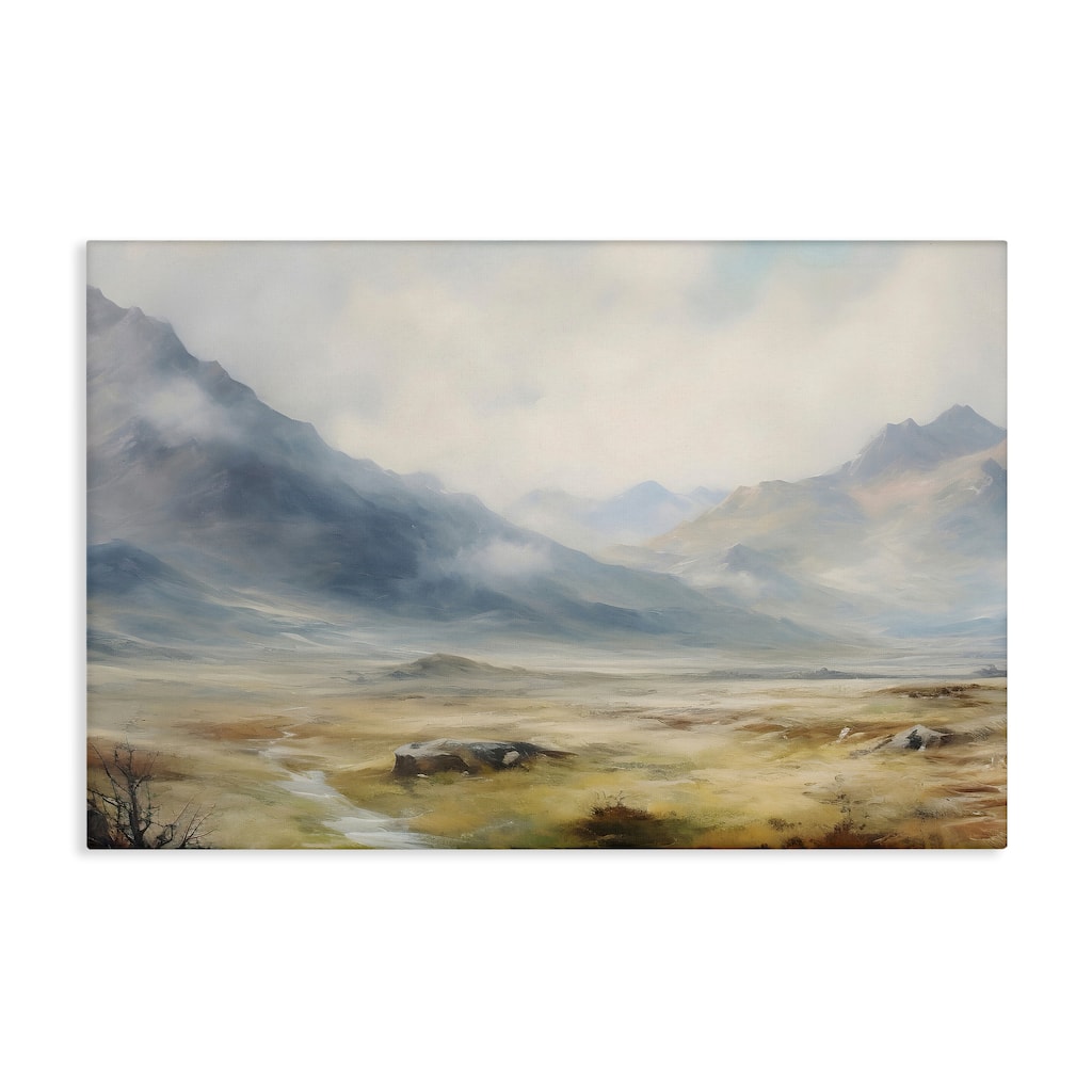 Stupell Faded Mountain Secrets Canvas Wall Art Design By Franklyn Gregory