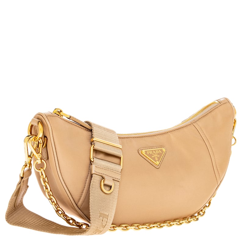 Prada Demi-Lune Shoulder Bag