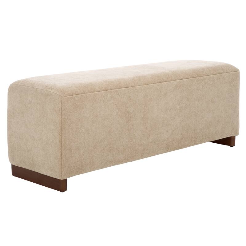 SAFAVIEH HOME Kowal Storage Bench - 51"W x 17"D x 19"H