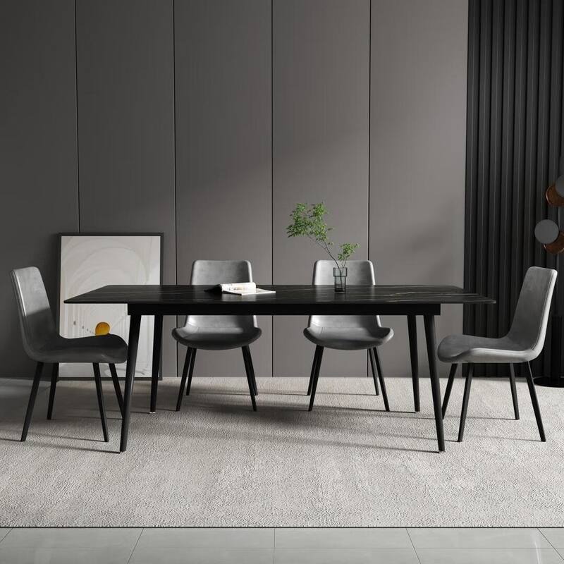 70.8'' Rectangle Dining Table with Stone Top