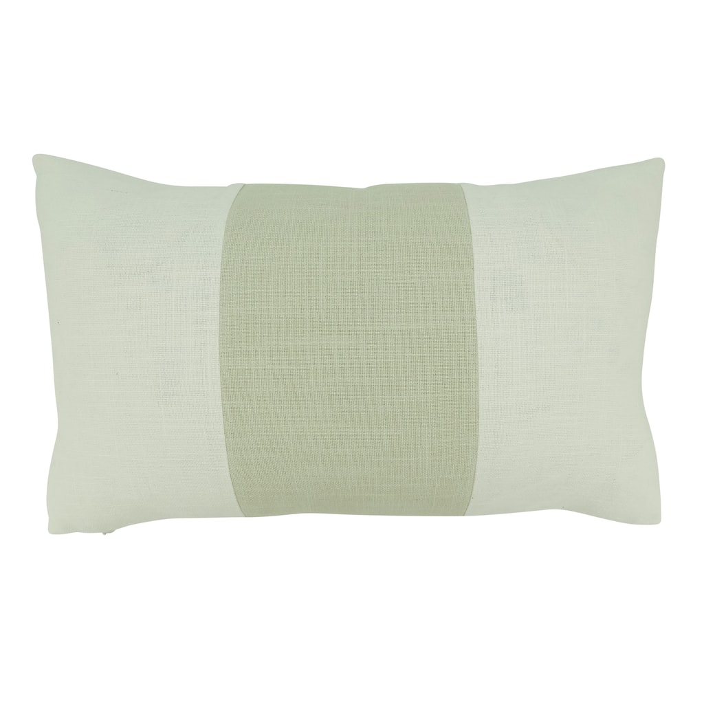 Banded Design Throw Pillow