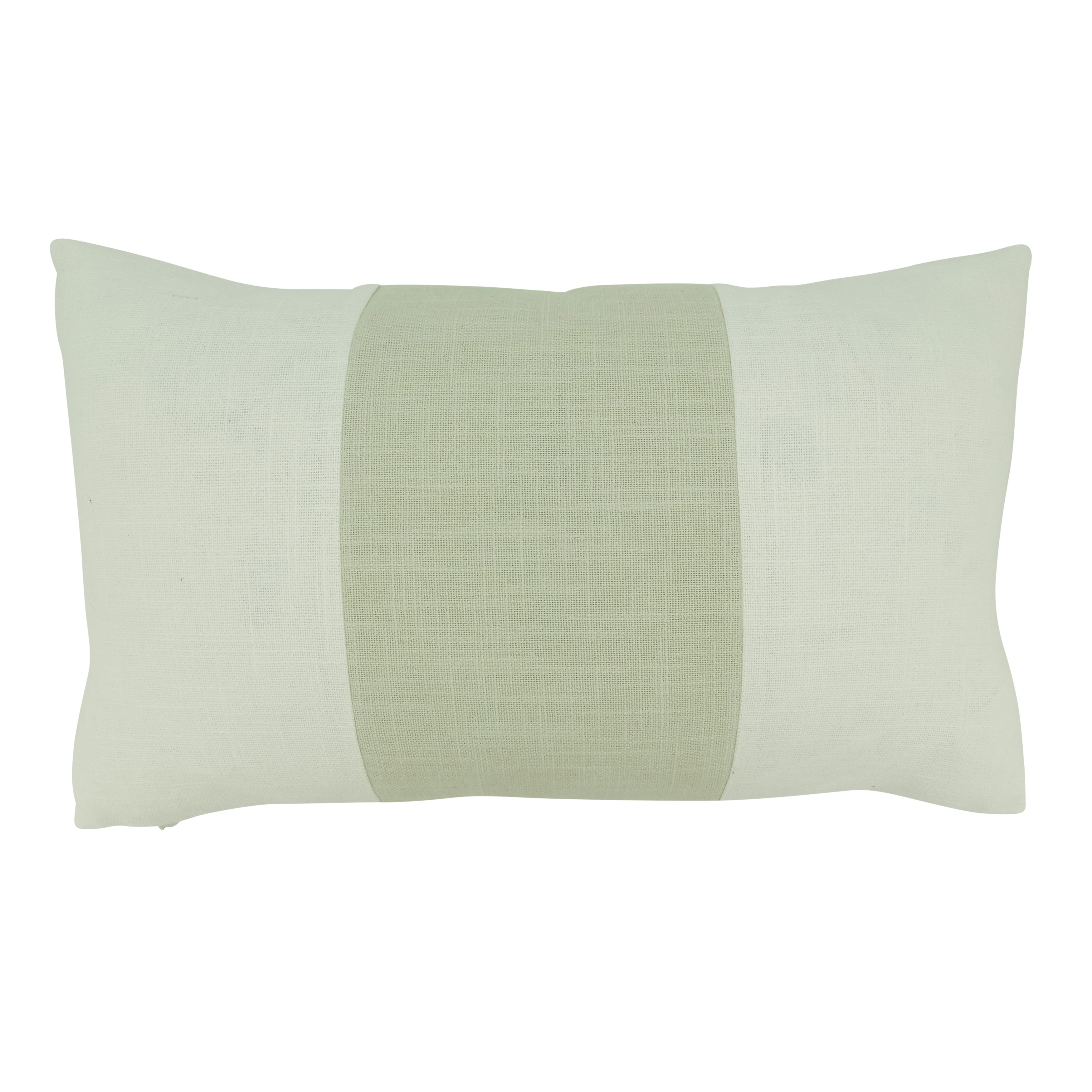 Banded Design Throw Pillow