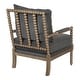 preview thumbnail 21 of 41, Fletcher Spindle Chair in Fabric with Brushed Charcoal Finish