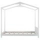 preview thumbnail 8 of 16, Whimsical House-Shaped Twin Bed with Storage, Platform Bed with Built-in Headboard and Bookrack