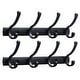 preview thumbnail 7 of 6, WOWOW 14 in. Wall Mounted J-Hook Robe/Towel Hook 2-Pack