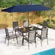 Option +Navy Umbrella