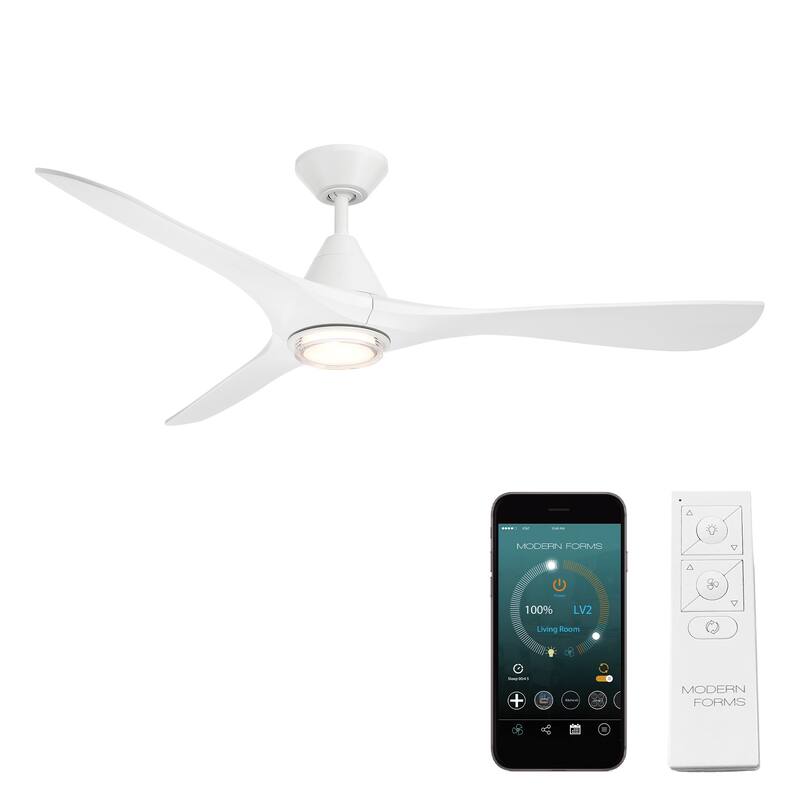 Carve Indoor or Outdoor 3-Blade 60in Smart Ceiling Fan