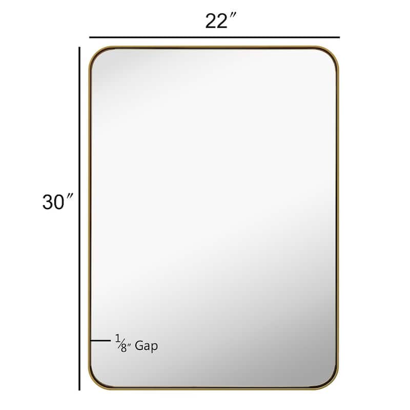 Rathburn Metal Venetian Wall Mounted Mirror