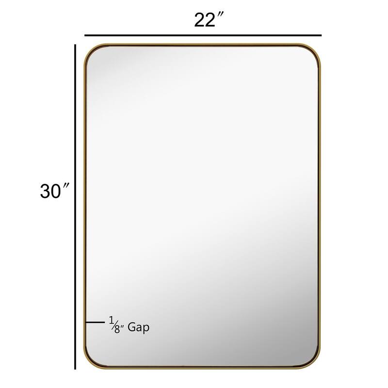 Rathburn Metal Venetian Wall Mounted Mirror