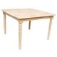preview thumbnail 7 of 6, Square Unfinished Juvenile Table