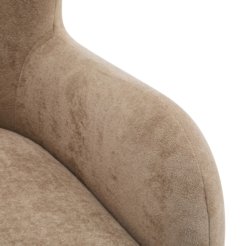 Bacho Fabric Wingback Accent Chair by Christopher Knight Home