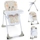 preview thumbnail 8 of 6, Baby High Chair w/ 7 Height & 3 Footrest Adjustable Cup holder 2