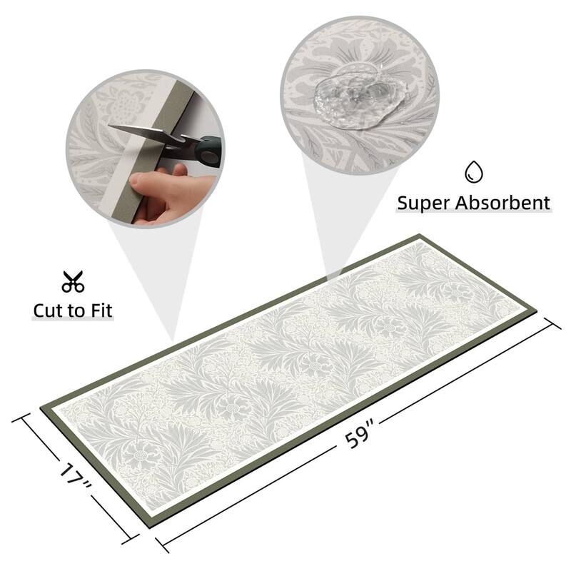 Bath Mat Rug-Thin Quick Dry