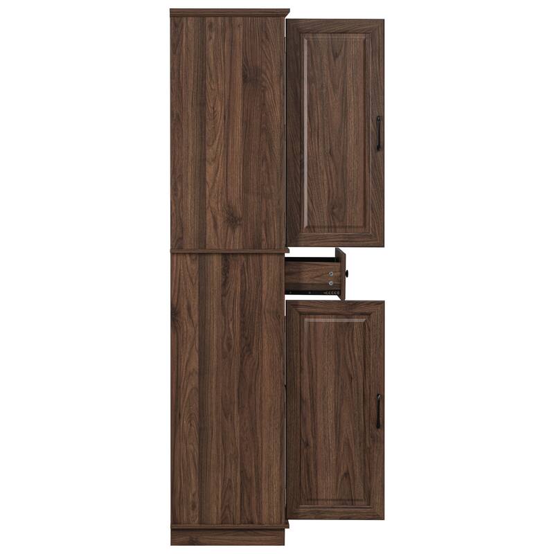 71" Tall Kitchen Pantry Cabinet Buffet Sideboard with Door Shelves & Drawers, Freestanding Cupboard Dining Room Storage Cabinet