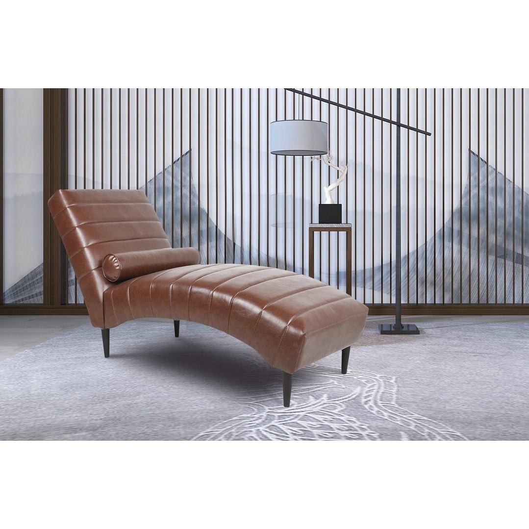 Modern Chaise Lounge with Comfortable Lumbar Support for Bedroom