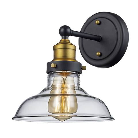 Essentials Imports ROB One Light Wall Sconce Jackson Rubbed Oil - Exact Size